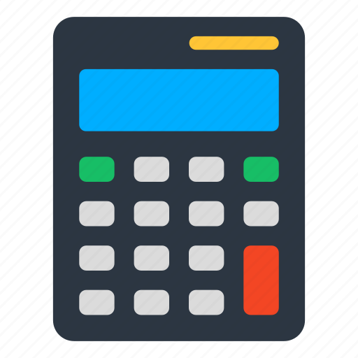 Calculator, cruncher, arithmetic, calculating device, adder icon - Download on Iconfinder