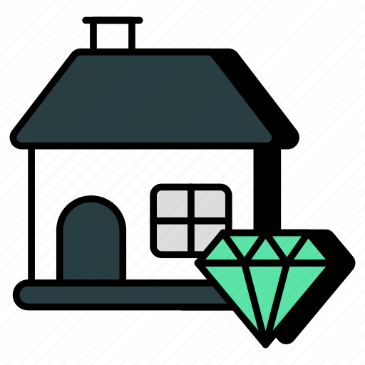 Premium home, premium house, homestead, building, architecture icon - Download on Iconfinder