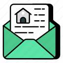property mail, email, correspondence, letter, property envelope
