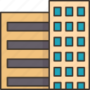residential, apartment, rooms, accommodation, building