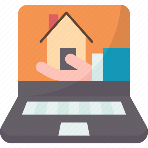 Estate, online, property, buying, house icon - Download on Iconfinder