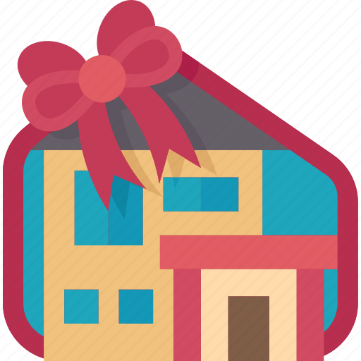 Gift, home, property, asset, living icon - Download on Iconfinder