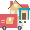 house, moving, relocation, transport, service