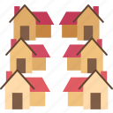 housing, estate, property, village, residential
