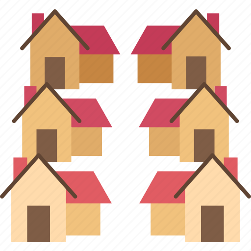 Housing, estate, property, village, residential icon - Download on Iconfinder