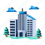 office building, corporate building, real estate, skyscraper building, building structure 