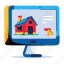 online property, online home, digital property, online house, virtual property 