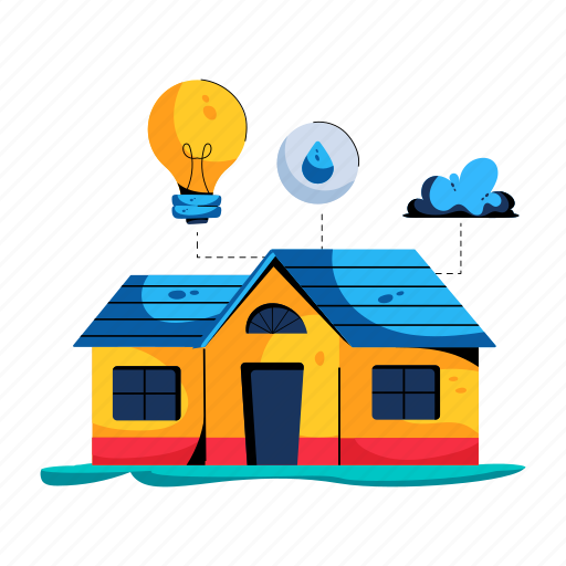 Smart home, home automation, smart building, building automation, real estate icon - Download on Iconfinder