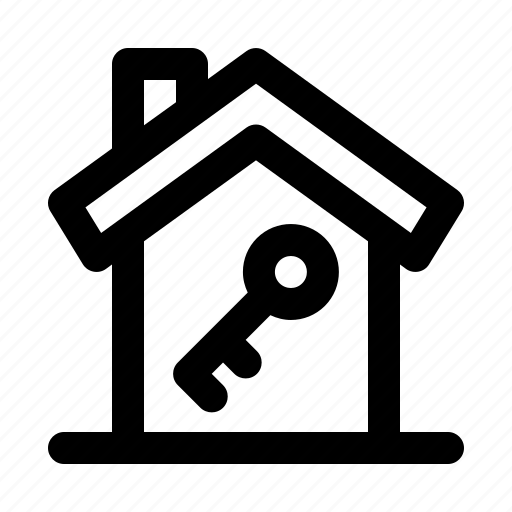 Key, house, real, estate, home icon - Download on Iconfinder