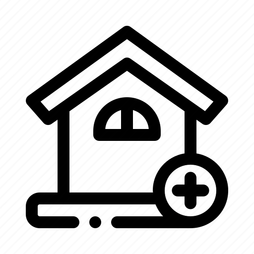 Add, property, construction, real, estate, house icon - Download on Iconfinder