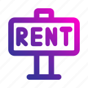 rent, post, lease, road, sign, real, estate