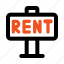 rent, post, lease, road, sign, real, estate 
