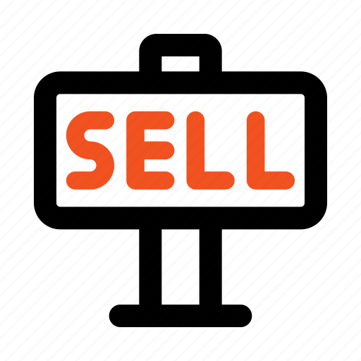Sell, post, sale, road, sign, real, estate icon - Download on Iconfinder