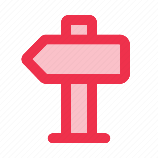 Road, sign, direction, signaling, orientation, real, estate icon - Download on Iconfinder