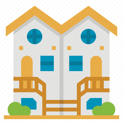 Building, estate, house, property, townhouse icon - Download on Iconfinder