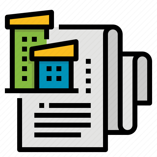 Contract, description, document, project, property icon - Download on Iconfinder