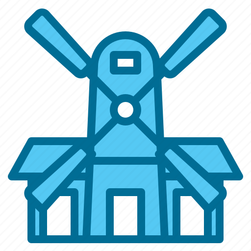 Agent, business, estate, real, showing, windmill icon - Download on Iconfinder