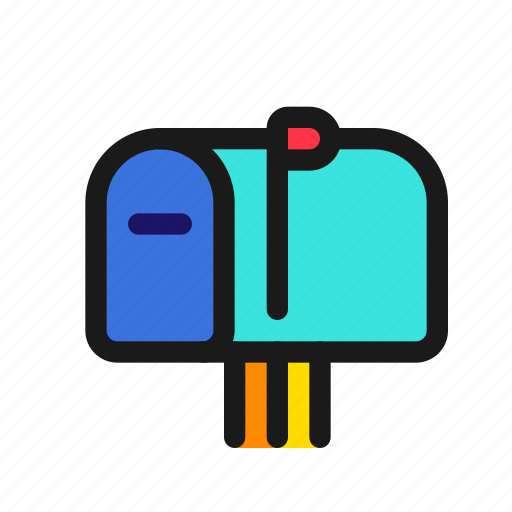 Mail, mailing, address, mailbox, letter, box, incoming icon - Download on Iconfinder