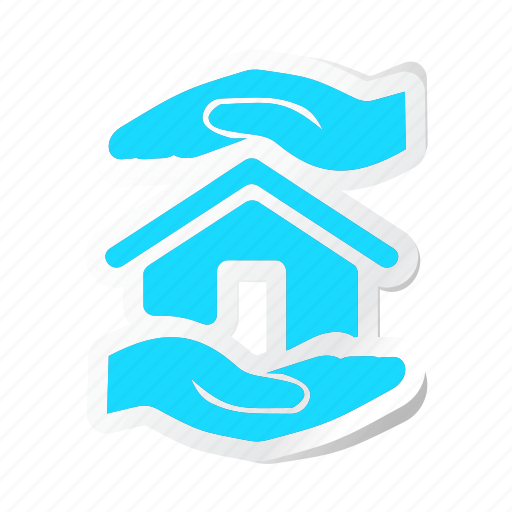 Building, estate, house, property, real, hand gesture, mortgage icon - Download on Iconfinder