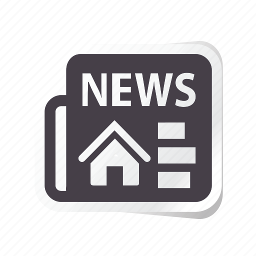 Apartment, building, estate, house, property, real, newspapper icon - Download on Iconfinder