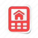 apartment, building, estate, house, property, real, mobile phone
