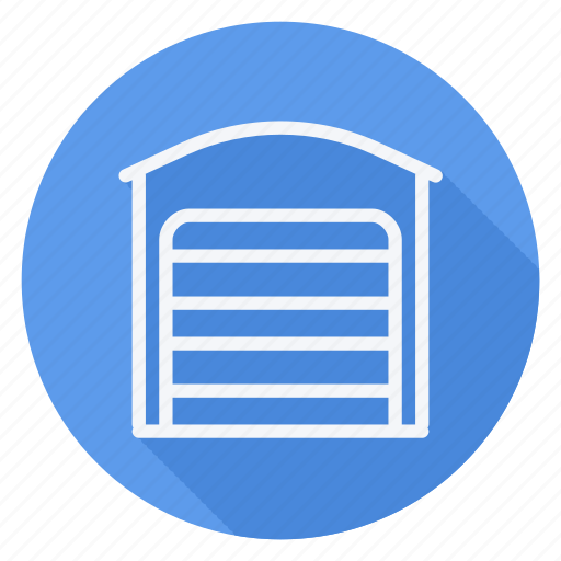 Apartment, building, estate, house, monument, real, garage icon - Download on Iconfinder
