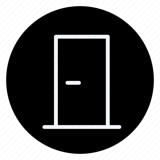 Apartment, building, estate, house, real, close door, door icon - Download on Iconfinder