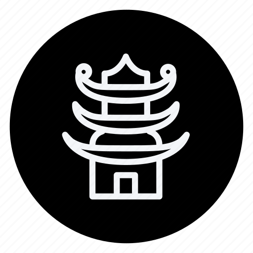 Apartment, building, estate, house, monument, real, pagoda icon - Download on Iconfinder