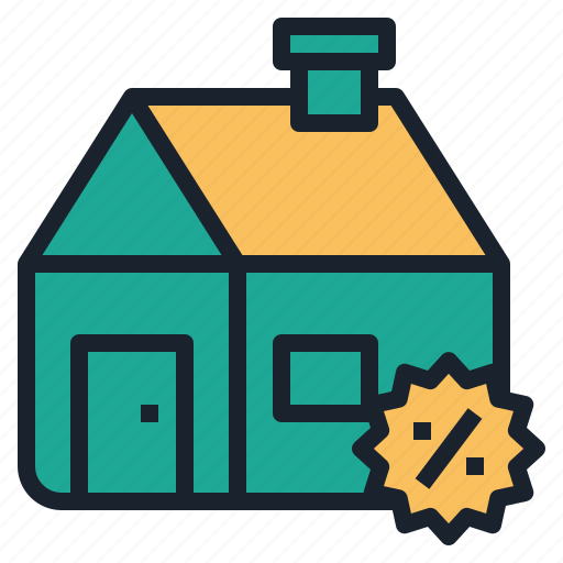 Discount, home, house, price, promotion icon - Download on Iconfinder