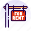 for rent, home, house, property, real estate, rent, sign 