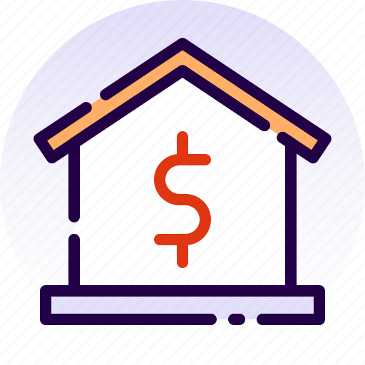 Debt, home, house, loan, mortgage, property, real estate icon - Download on Iconfinder