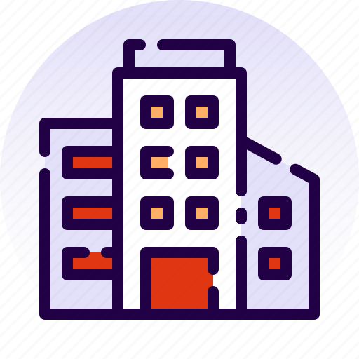 Apartment, building, home, house, property, real estate, real estate office icon - Download on Iconfinder