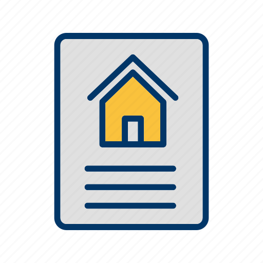 Contract, deal, house icon - Download on Iconfinder