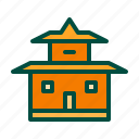 construction, house, property, temple