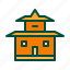 construction, house, property, temple 
