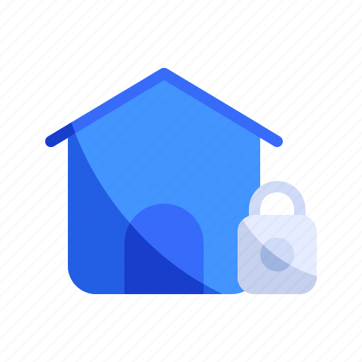 Building, estate, home, lock, real, security, smart icon - Download on Iconfinder