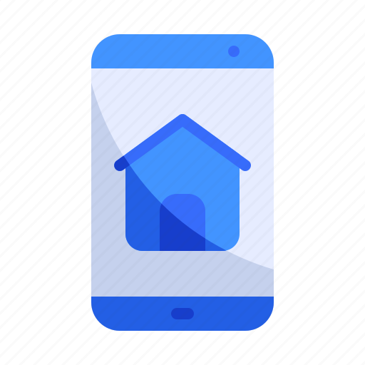 Estate, gadget, handphone, home, property, real, smartphone icon - Download on Iconfinder