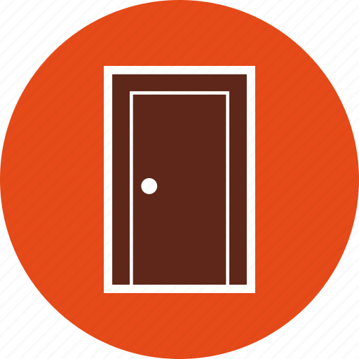 Closed door, door, wooden door icon - Download on Iconfinder