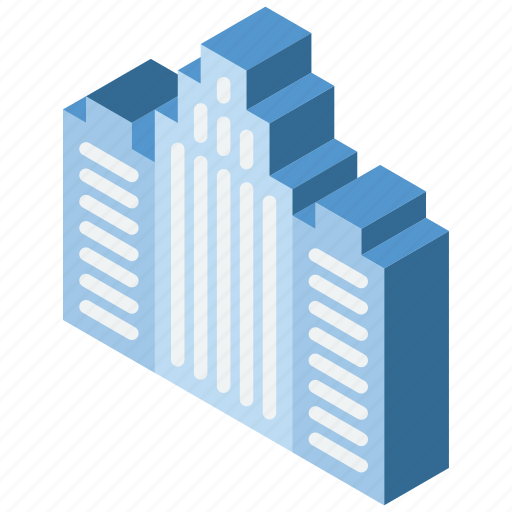 Building, buildings, iso, isometric, real estate icon - Download on Iconfinder