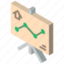 building, graph, iso, isometric, real estate, sign