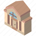 building, iso, isometric, mansion, real estate