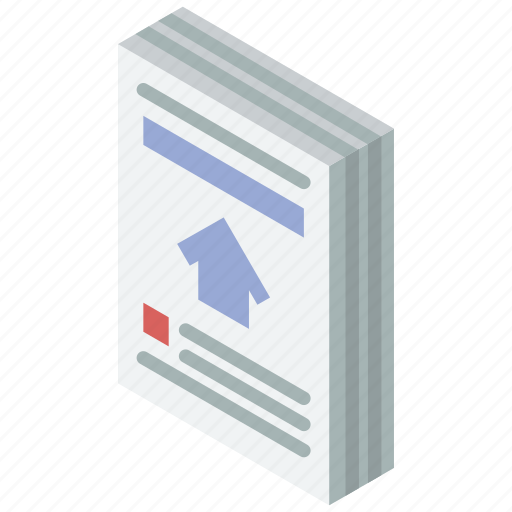 Advert, building, house, iso, isometric, real estate icon - Download on Iconfinder