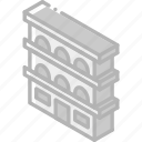 building, iso, isometric, real estate