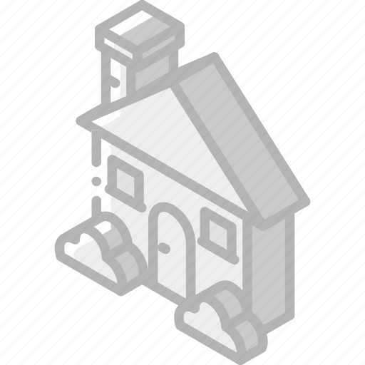 Building, house, iso, isometric, real estate icon - Download on Iconfinder