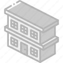 biulding, building, condo, iso, isometric, real estate