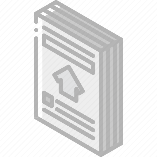 Advert, building, house, iso, isometric, real estate icon - Download on Iconfinder