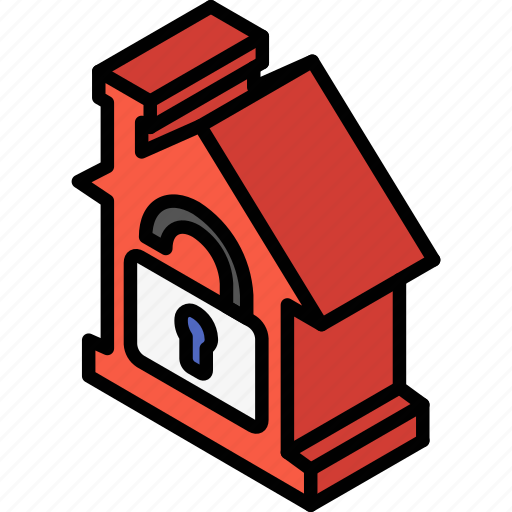Building, house, iso, isometric, real estate, unlocked icon - Download on Iconfinder