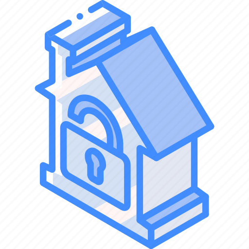 Building, house, iso, isometric, real estate, unlocked icon - Download on Iconfinder
