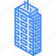 appartments, building, iso, isometric, real estate 