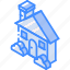 building, house, iso, isometric, real estate 